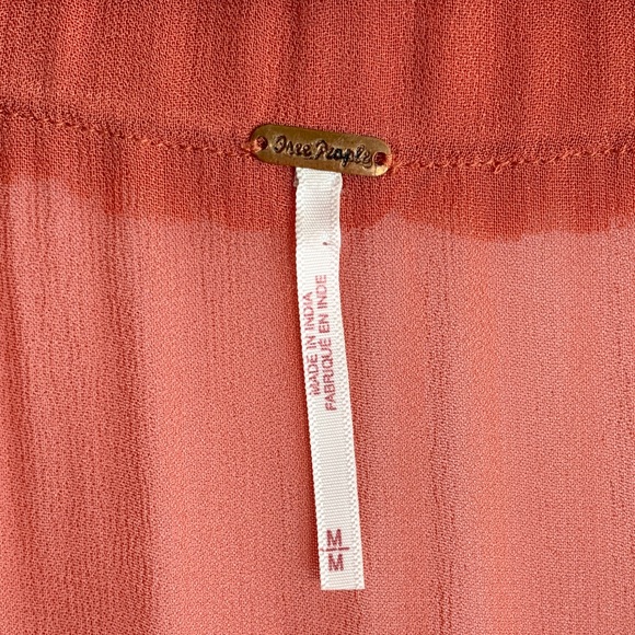 ❌sold❌ Free People • Run Away With Me Embroidered - Picture 6 of 8